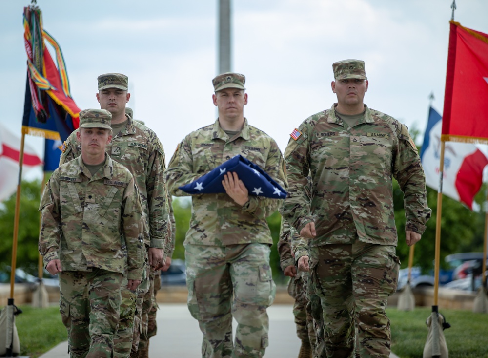 Saying Farewell: 1st Infantry Division holds Victory With Honors for Col. John B. Mountford