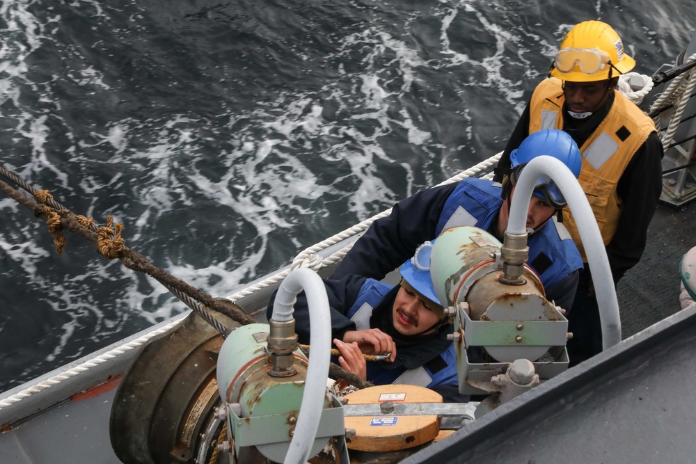 USS Thomas Hudner Deploys With GRFCSG