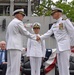Change of Command Ceremony Celebrates New OICC PNSY