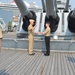 Re-enlistment ceremony on the Battleship Wisconsin