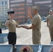 Naval Museum hosts a re-enlistment ceremony