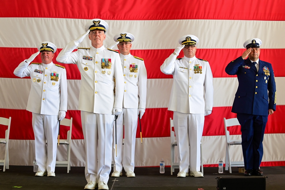 Coast Guard Seventh District holds Change of Command ceremony