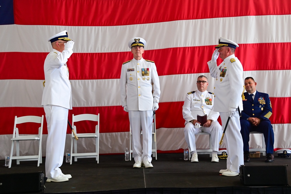 Coast Guard Seventh District holds Change of Command ceremony