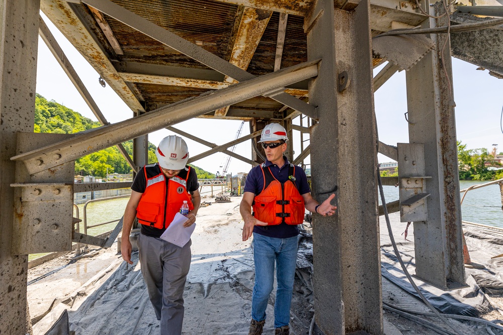 Charleroi lock construction enters final project phase