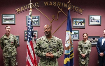 Naval Facilities Engineering Systems Command (NAVFAC) Washington holds Change of Command