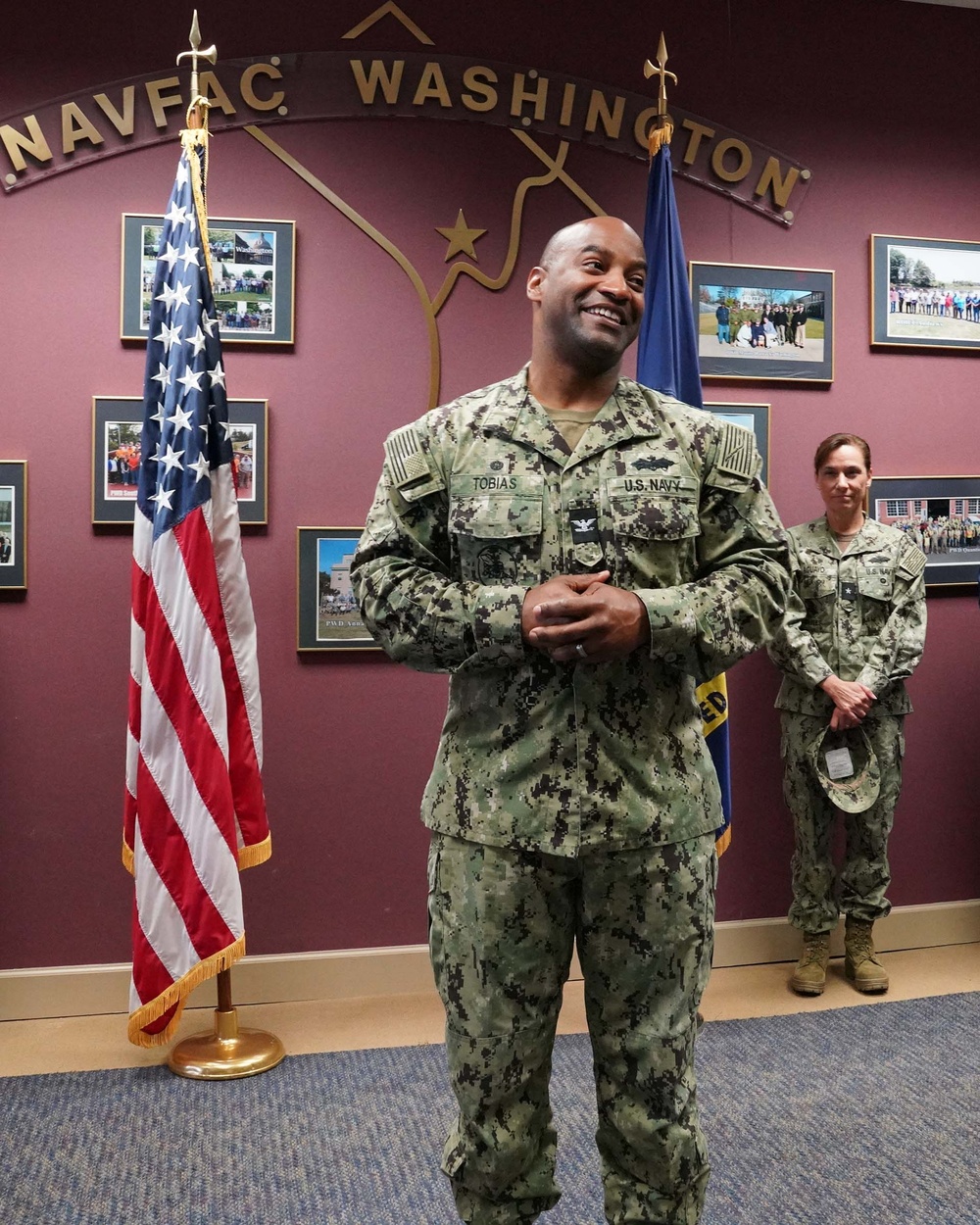 Naval Facilities Engineering Systems Command (NAVFAC) Washington holds Change of Command