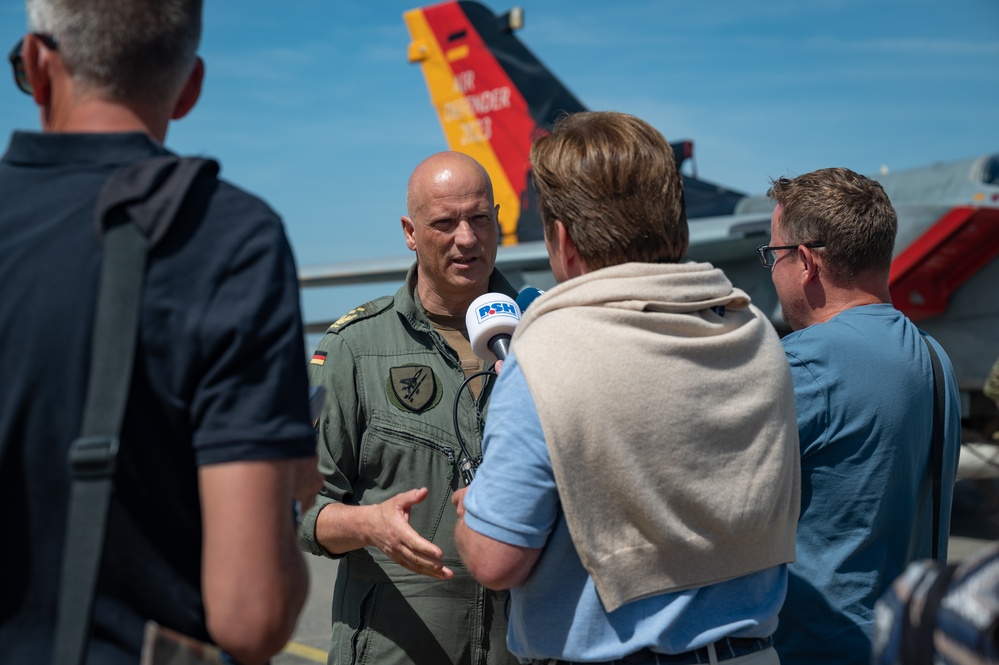 Exercise Air Defender 2023 German-led Media Day