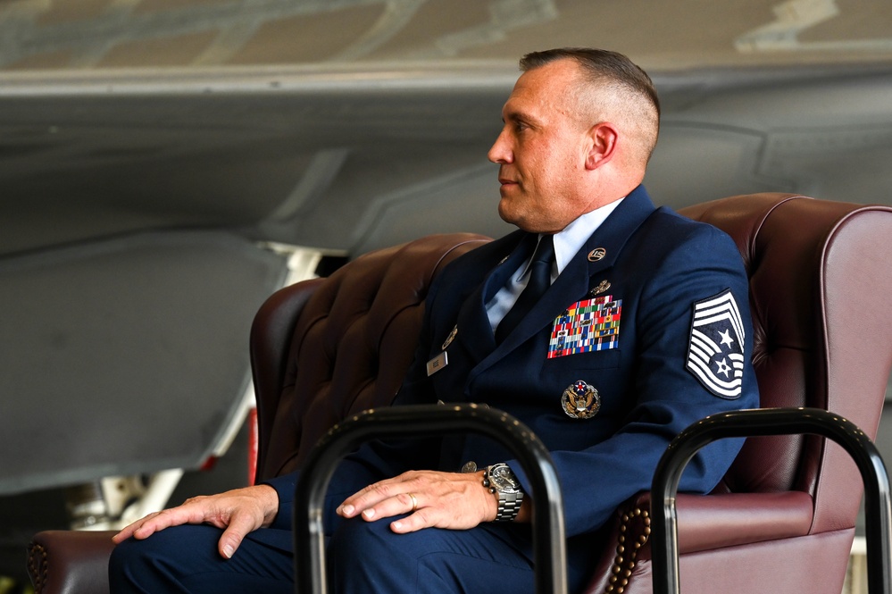 Chief Master Sgt. Shane Rose retires after 30 years of service