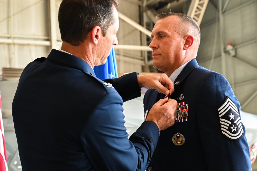 Chief Master Sgt. Shane Rose retires after 30 years of service