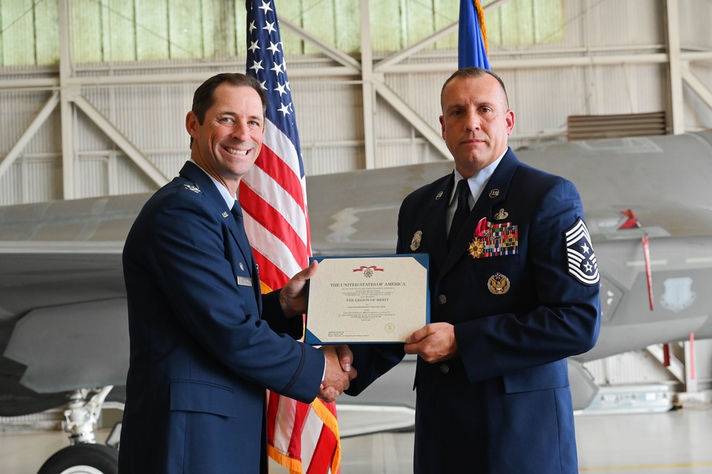 Chief Master Sgt. Shane Rose retires after 30 years of service