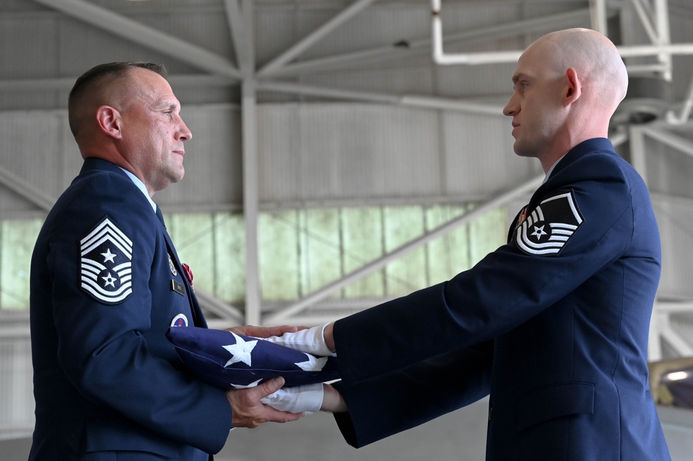 Chief Master Sgt. Shane Rose retires after 30 years of service