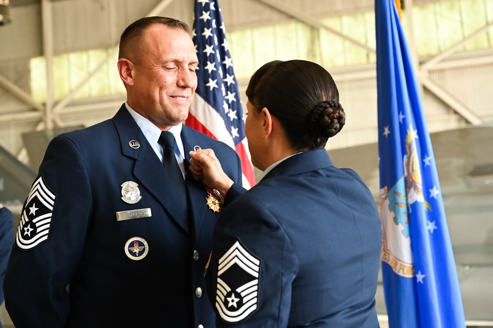 Chief Master Sgt. Shane Rose retires after 30 years of service