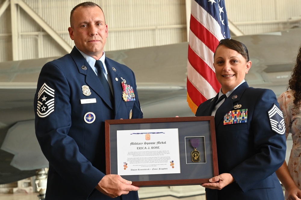 Chief Master Sgt. Shane Rose retires after 30 years of service