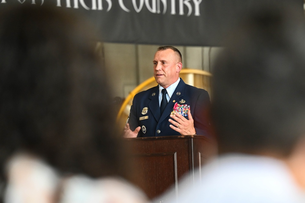 Chief Master Sgt. Shane Rose retires after 30 years of service