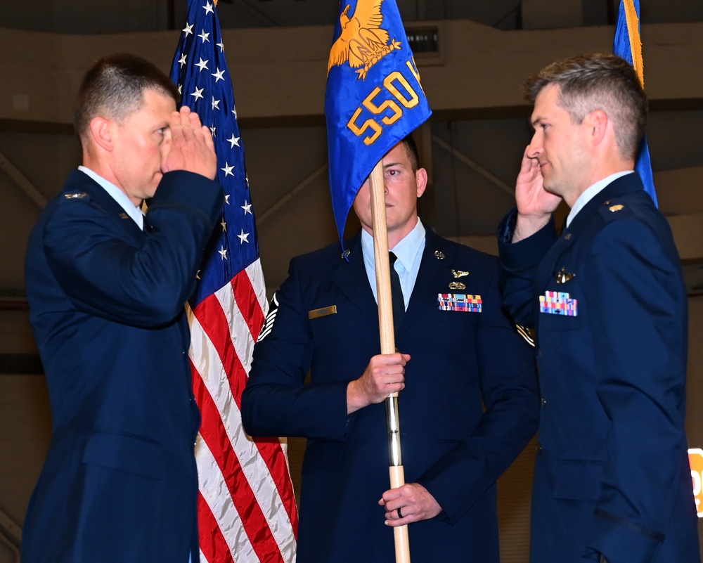 550th Helicopter Squadron Assumption of Command