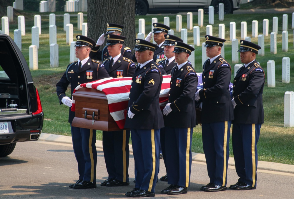 Funeral of U.S. Army Pfc. Mark P. Wilson