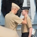 Promotion ceremony aboard the Battleship Wisconsin