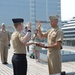 Re-enlistment ceremony aboard the Battleship Wisconsin