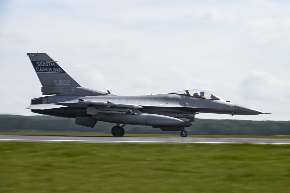 169th Fighter Wing conducts PALMETTO PRESSURE Exercise