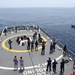 Philippine, Japan and U.S. Coast Guards participate in simulated law enforcement scenario during trilateral engagements in South China Sea