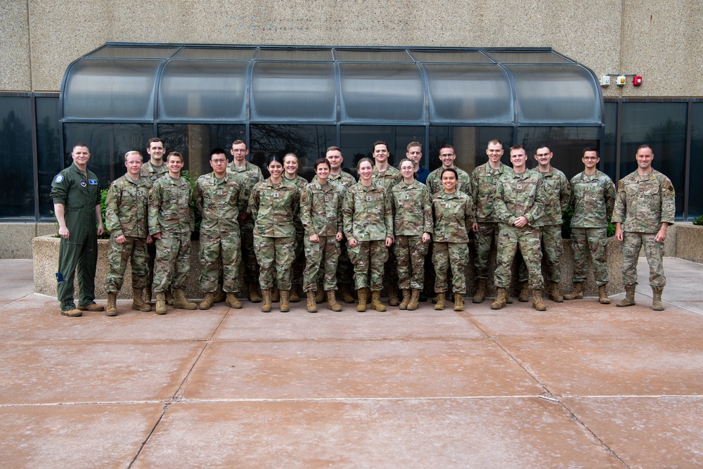 BYU AFROTC Detachment 855 visits JTF-SD