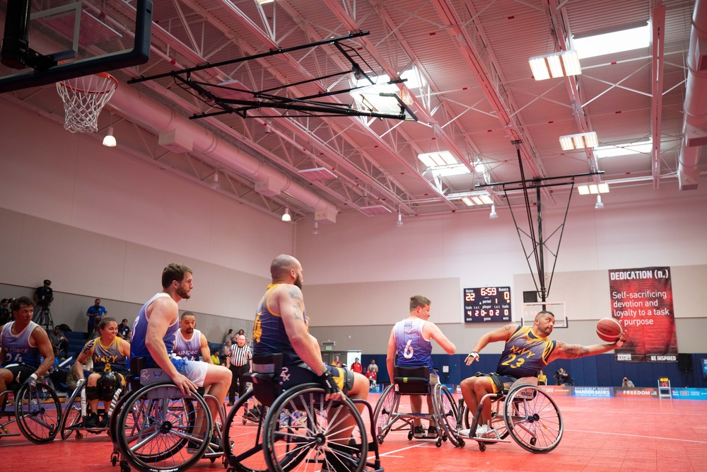 Navy Participates in Wounded Warrior Games