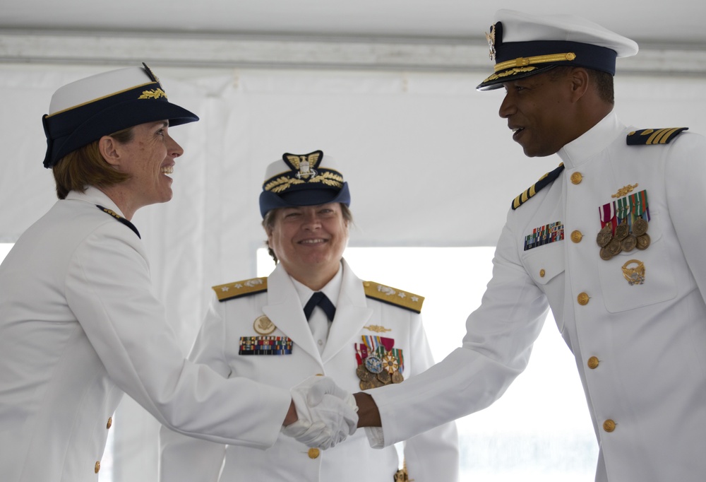 USCGC Campbell holds change of command ceremony