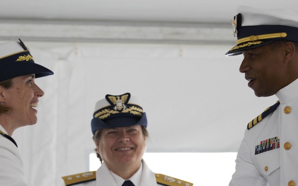 USCGC Campbell holds change of command ceremony