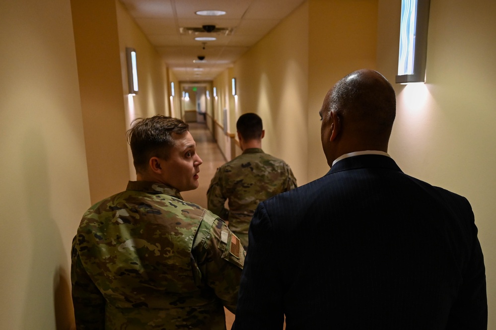 Hon. Chaudhary visits JBER