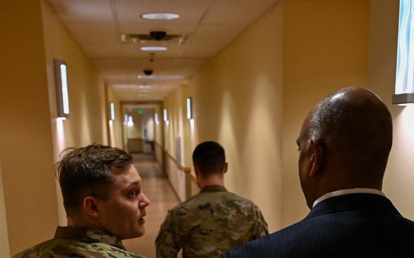 Hon. Chaudhary visits JBER