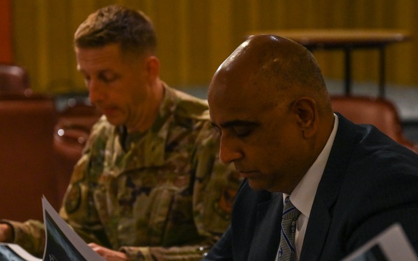 Hon. Chaudhary visits JBER