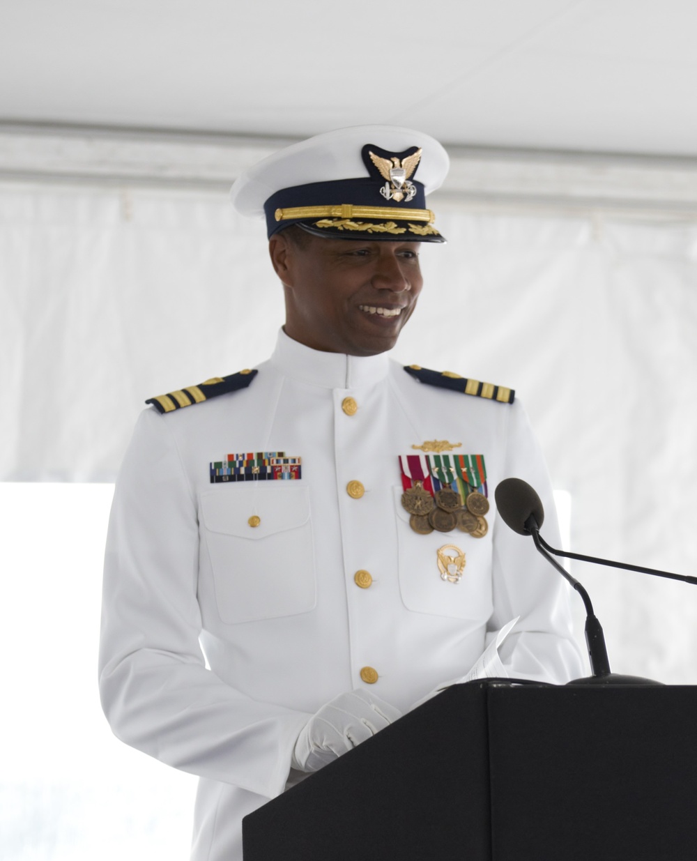 USCGC Campbell holds change of command ceremony