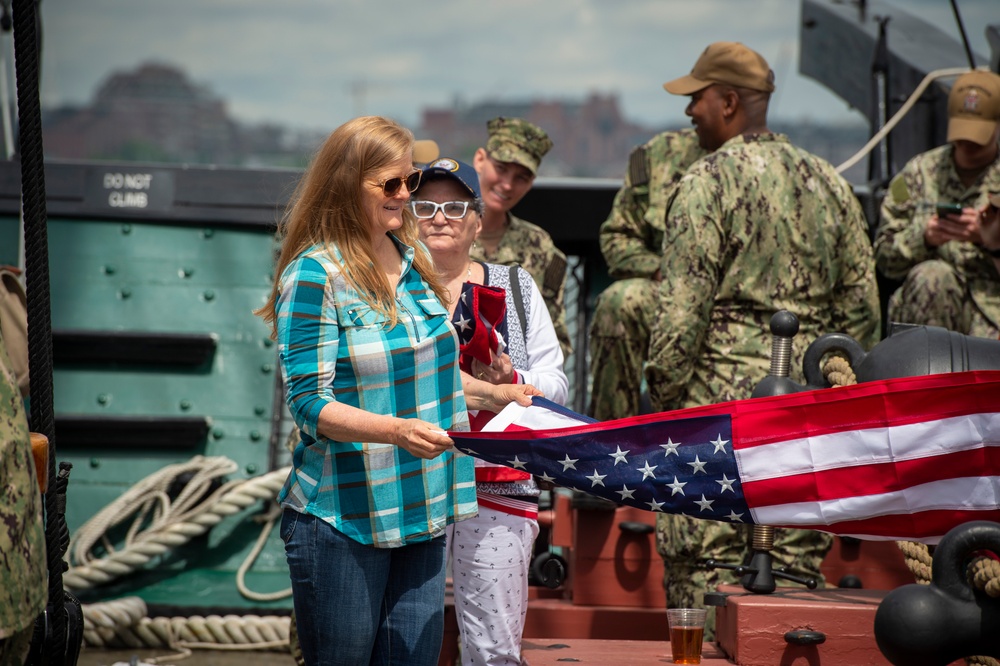 USS Constitution goes underway