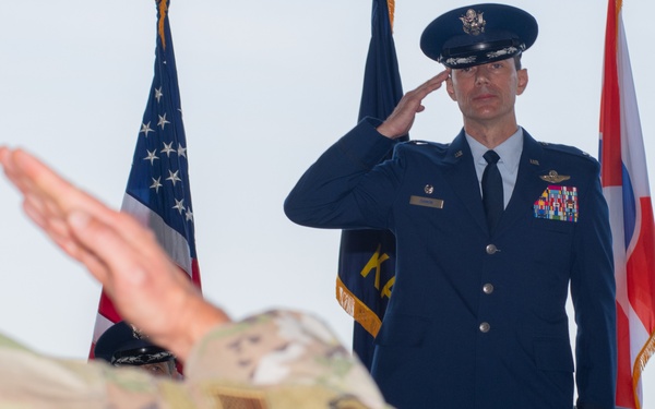 22nd Air Refueling Wing Change of Command, 2023