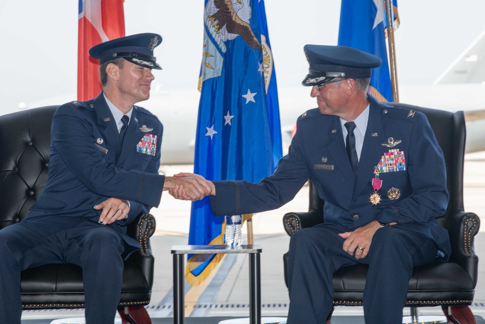 22nd Air Refueling Wing Change of Command, 2023