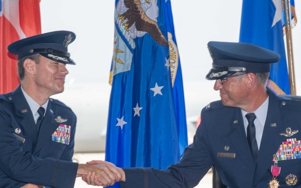 22nd Air Refueling Wing Change of Command, 2023