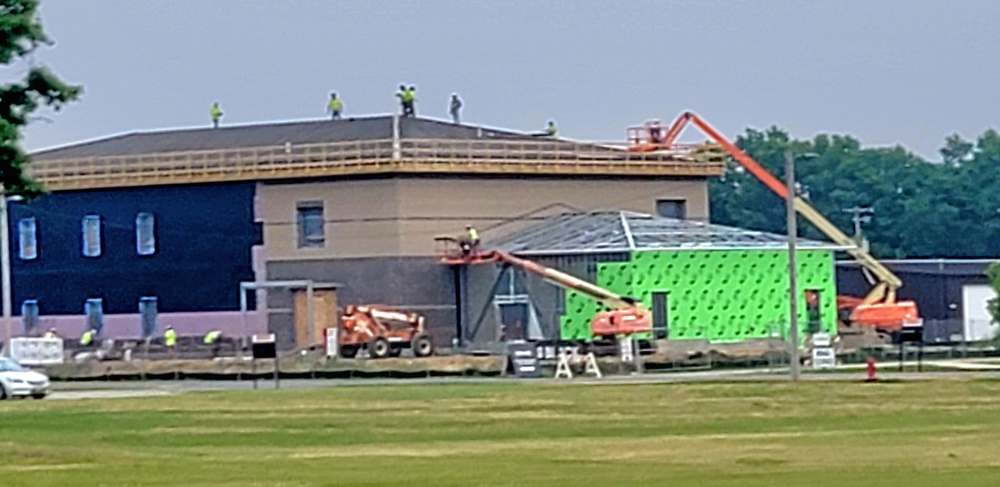 June 2023 construction operations of $11.96 million transient training brigade headquarters at Fort McCoy