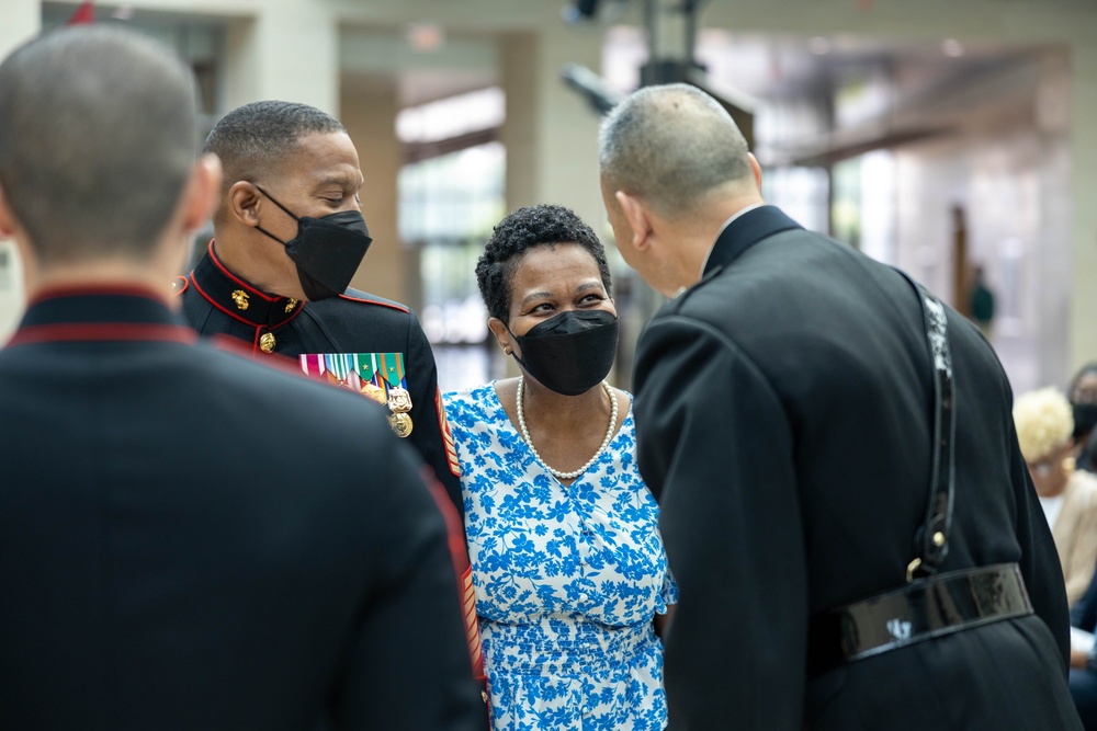 United States Marine Corps Master Gunnery Sergeant retires after 30 years of faithful service