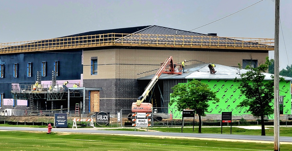 une 2023 construction operations of $11.96 million transient training brigade headquarters at Fort McCoy