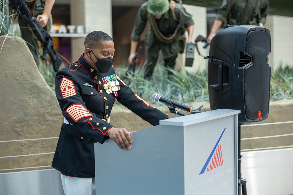 United States Marine Corps Master Gunnery Sergeant retires after 30 years of faithful service