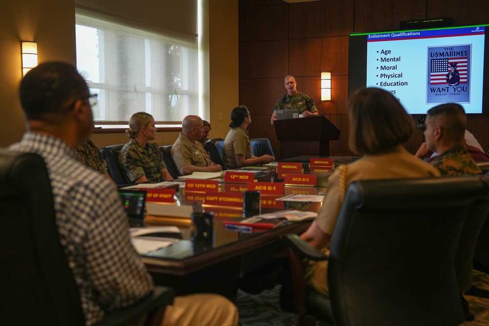 Assistant Secretary of the Navy MCRD San Diego Visit