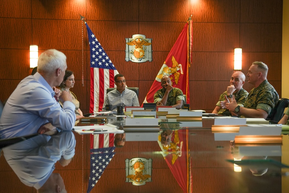 Assistant Secretary of the Navy MCRD San Diego Visit