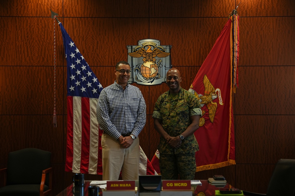 Assistant Secretary of the Navy MCRD San Diego Visit