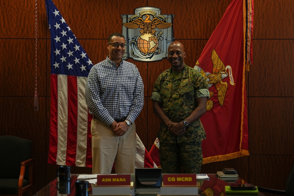 Assistant Secretary of the Navy MCRD San Diego Visit