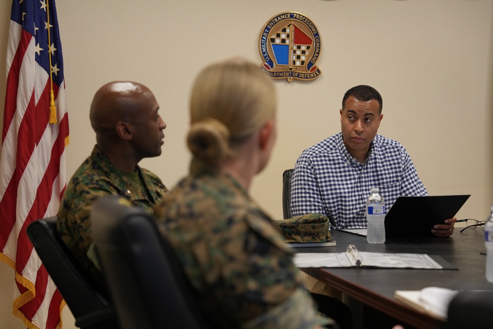 Assistant Secretary of the Navy MCRD San Diego Visit