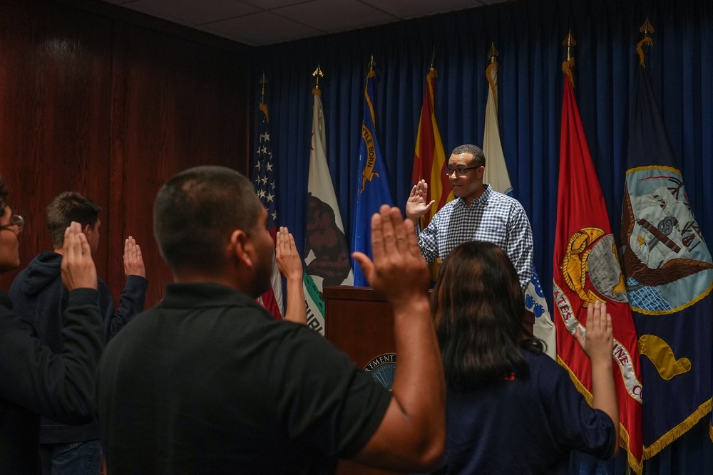 Assistant Secretary of the Navy MCRD San Diego Visit