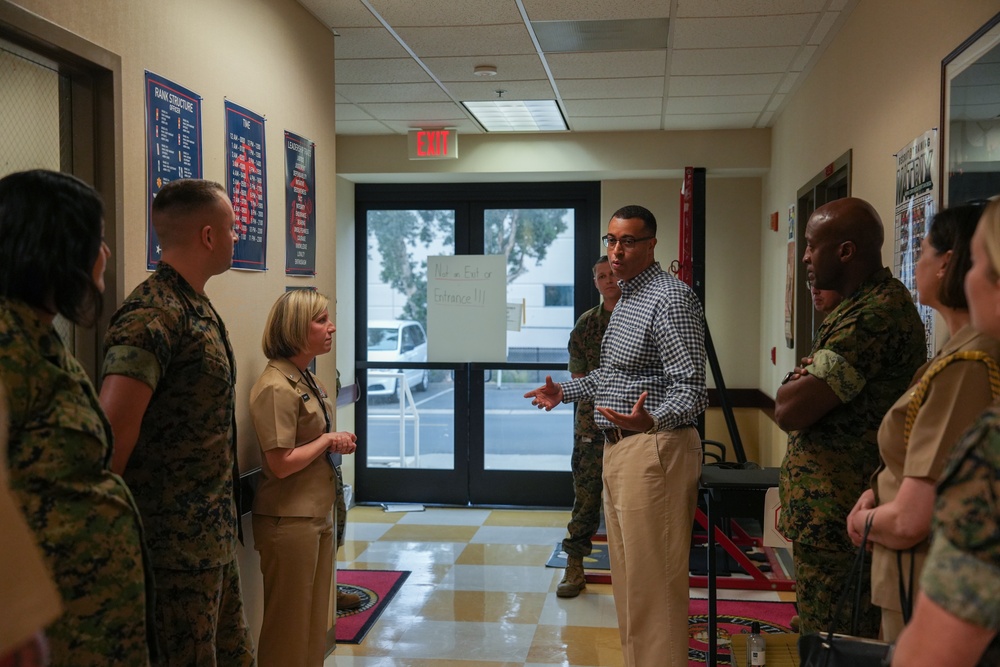 Assistant Secretary of the Navy MCRD San Diego Visit