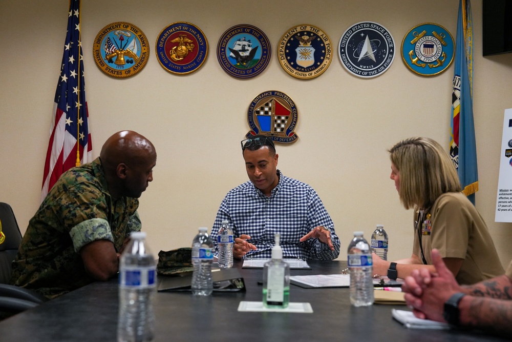 Assistant Secretary of the Navy MCRD San Diego Visit