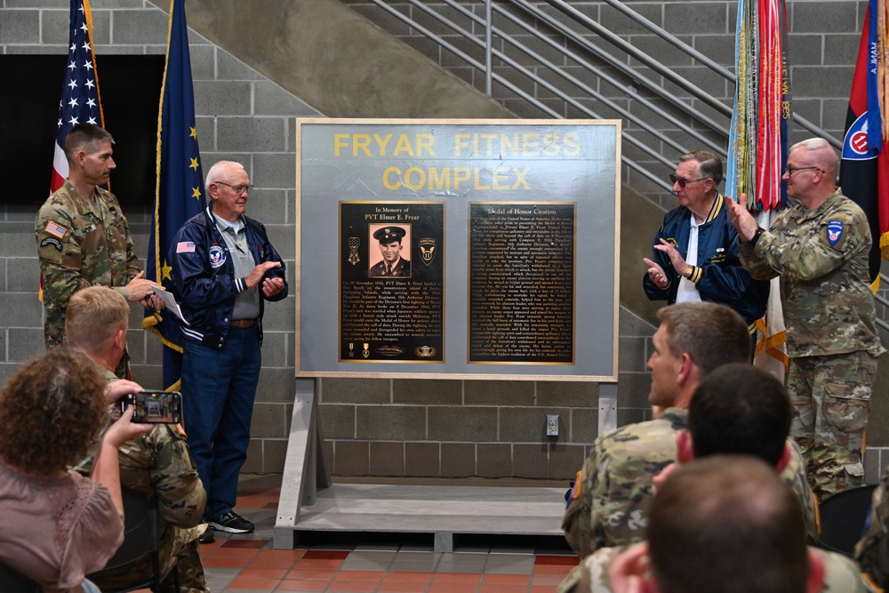 Fort Wainwright fitness center named for Medal of Honor recipient