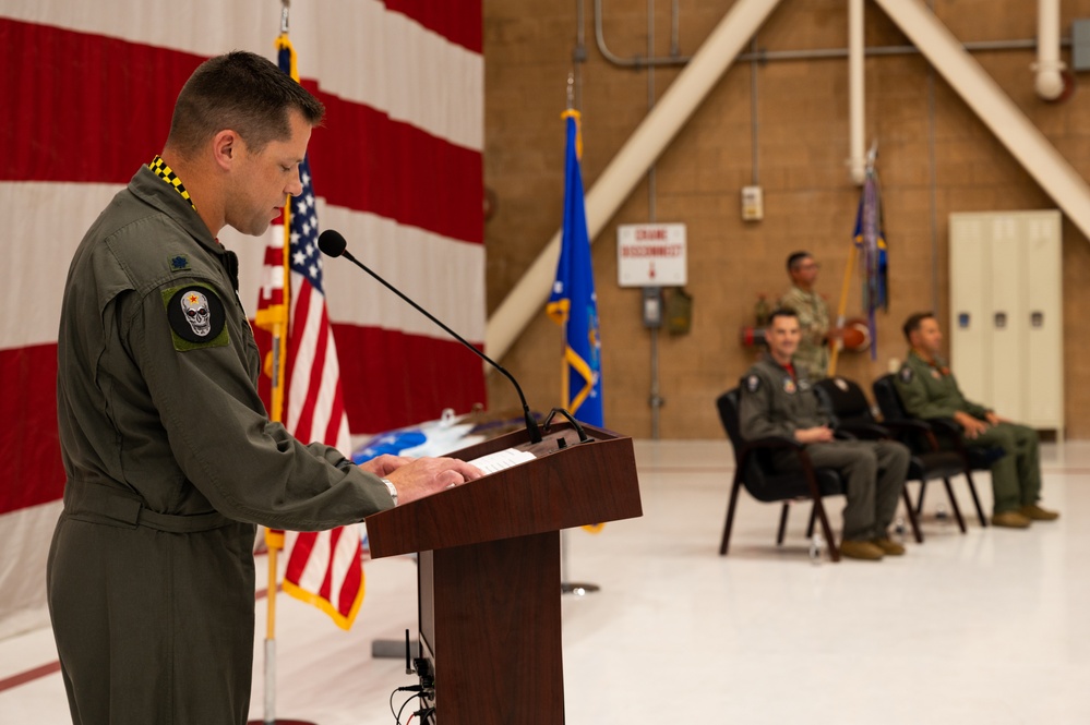 64th AGRS Change of Command